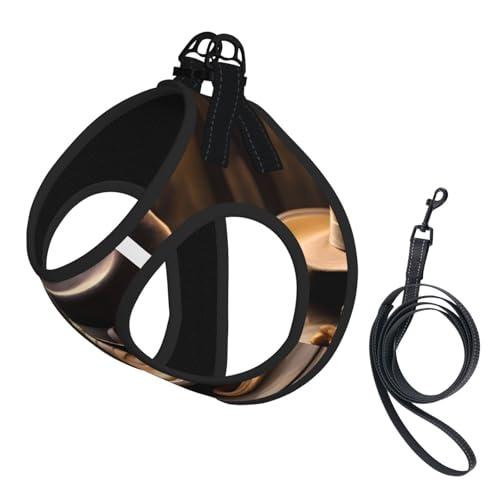 Hundegeschirr und Leine, Motiv: Cowboyhut und Stiefel, weiches Netzgewebe, reflektierend, atmungsaktiv, leicht, Westenstil Hundegeschirr und Leine, Motiv: Cowboyhut und Stiefel, weiches Netzgewebe, reflektierend, atmungsaktiv, leicht, Westenstil von RRSZCC