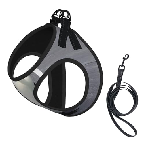 Hundegeschirr und Leine, Set mit süßem Pinguin-Druck, weiches Netzgewebe, reflektierend, atmungsaktiv, leicht von RRSZCC