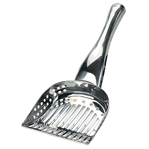 RSVP Endurance Stainless Steel Cat Kitty Litter Box Poop Scoop - Dishwasher Safe von RSVP International