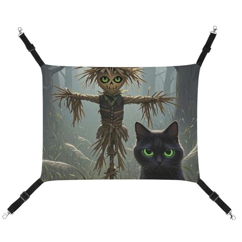 RTFGHJS Hängende Haustier-Hängematte für Käfig, weich, atmungsaktiv, Katze im Gras, Haustierkäfigbett mit Metallhaken, für kleine Haustiere, Schlafunterlage für Katzen, Hunde, Kaninchen, andere RTFGHJS Hängende Haustier-Hängematte für Käfig, weich, atmungsaktiv, Katze im Gras, Haustierkäfigbett mit Metallhaken, für kleine Haustiere, Schlafunterlage für Katzen, Hunde, Kaninchen, andere von RTFGHJS