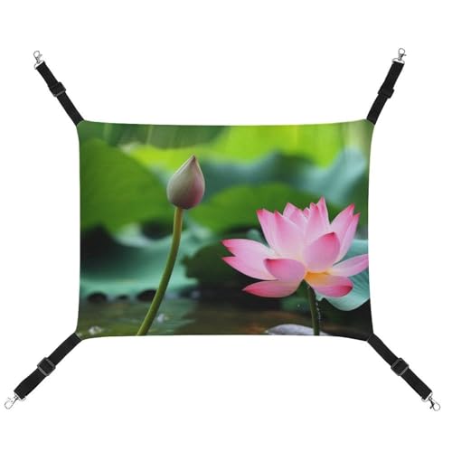 RTFGHJS Hängende Haustier-Hängematte für Käfig, weich, atmungsaktiv, für Garten, Blume, Haustierkäfig, Bett mit Metallhaken, für kleine Haustiere, ruhende Schlafunterlage für Katzen, Hunde, Kaninchen, RTFGHJS Hängende Haustier-Hängematte für Käfig, weich, atmungsaktiv, für Garten, Blume, Haustierkäfig, Bett mit Metallhaken, für kleine Haustiere, ruhende Schlafunterlage für Katzen, Hunde, Kaninchen, von RTFGHJS