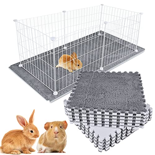 RUBYHOME 9 Stück 30x30 cm Meerschweinchen-Käfigmatte, waschbar, wiederverwendbar, Meerschweinchen-Fleece-Bettwäsche, Käfigeinlagen, weiche, warme Kaninchen-Bodenmatte, Bett für Laufgitter, Kiste RUBYHOME 9 Stück 30x30 cm Meerschweinchen-Käfigmatte, waschbar, wiederverwendbar, Meerschweinchen-Fleece-Bettwäsche, Käfigeinlagen, weiche, warme Kaninchen-Bodenmatte, Bett für Laufgitter, Kiste von RUBYHOME