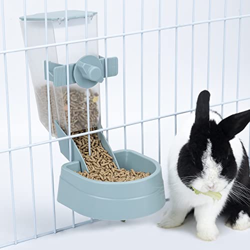 RUBYHOME Futter-Hängeschüssel für Käfige und Käfige zum Aufhängen, Futterstation für kleine Tiere Katzen Welpen Frettchen Kaninchen Automatischer Futterspender von RUBYHOME