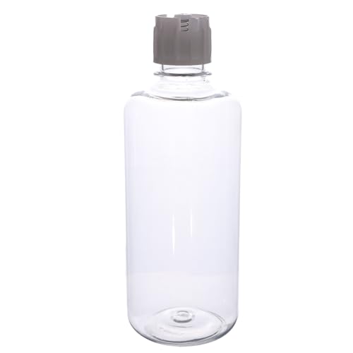 500 ml transparente Kunststoff-Flaschenbeschläge für Haustiere, Welpen, Kätzchen, automatische Nachfüllschüssel-Flasche, Ersatz-Futterspender für Haustierzubehör von RUDFUZ