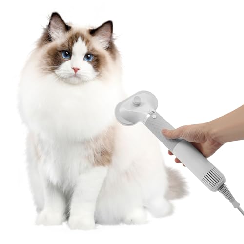 Blower Hund, Hundefön mit Einstellbarer Temperatur & Windgeschwindigkeit Automatischer Kalt- und Warmluftzirkulation Negativ-Lonen Tierhaartrockner für Kleine, Mittlere und Große Hunde, Katzen Blower Hund, Hundefön mit Einstellbarer Temperatur & Windgeschwindigkeit Automatischer Kalt- und Warmluftzirkulation Negativ-Lonen Tierhaartrockner für Kleine, Mittlere und Große Hunde, Katzen von RUETERY