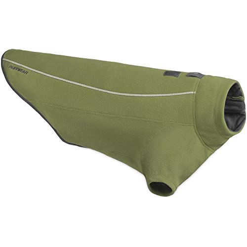 RUFFWEAR Climate Changer Jacket, Warmer und vielseitiger Hundemantel mit Polyesterärmeln für Klares, Kaltes Wetter, Cedar Green, X-Small von RUFFWEAR