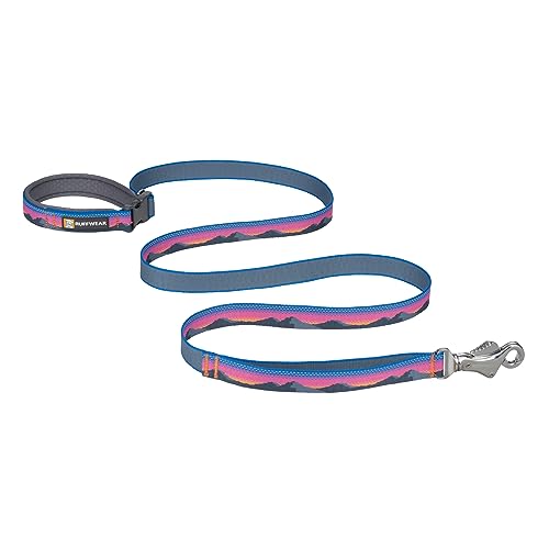 RUFFWEAR Crag Dog Lead, Everyday Dog Leash with Integrated Reflectivity, Comfortable Hand Held or Waist Worn, Lightweight & Portable, Pet Accessories for Walks, 1.8m Long, Alpine Dusk von RUFFWEAR