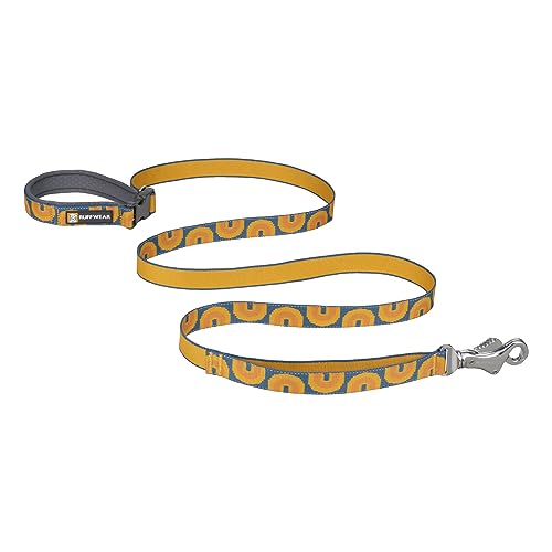 RUFFWEAR Crag Dog Lead, Everyday Dog Leash with Integrated Reflectivity, Comfortable Hand Held or Waist Worn, Lightweight & Portable, Pet Accessories for Walks, 1.8m Long, Canyon Oxbow von RUFFWEAR