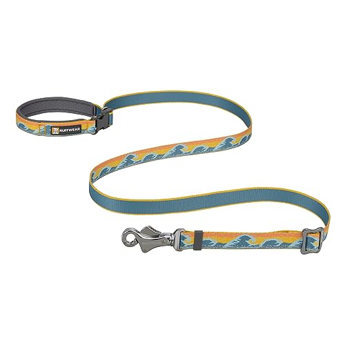 RUFFWEAR Crag EX Dog Lead, Extendable Premium Dog Leash, Comfortable Hand Held or Waist Worn Options, Lightweight & Portable with Integrated Reflectivity, Pet Accessories for Dog Walks, Rising Wave von RUFFWEAR