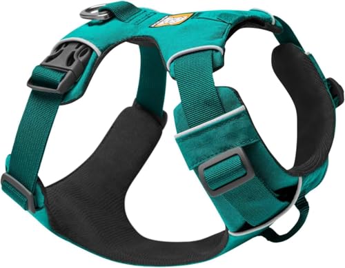 RUFFWEAR Front Range Hundegeschirr mit Brustring, Reflektierendes Gepolstertes Anti-Zieh-Geschirr, Aurora Teal, XS RUFFWEAR Front Range Hundegeschirr mit Brustring, Reflektierendes Gepolstertes Anti-Zieh-Geschirr, Aurora Teal, XS von RUFFWEAR