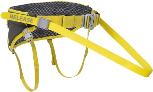 RUFFWEAR Omnijore Dog Joring Harness, Dog Joring System & Hip Belt, Y Shaped Dog Harness & Dog Lead, Skijoring & Towing Winter Sports Accessories, Animal Safety Harness, Medium, Lichen Green von RUFFWEAR