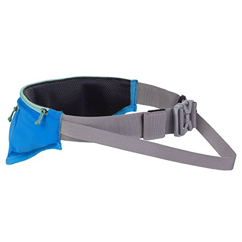 RUFFWEAR Trail Runner Gürtel, bequemer freihändiger Hüftgurt für On-Leash Running mit Ihrem Hund, verhedderungsfreier, robuster Hüftgurt mit Taschen, Blau, Small/Medium von RUFFWEAR