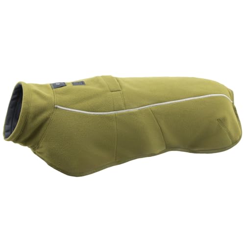 Ruffwear, Climate Changer Hundeweste aus Fleece, Zederngrün, Größe XXS von RUFFWEAR