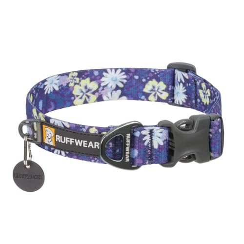 Ruffwear Front Range großes Hundehalsband, bequem und stabil mit seitlicher Schnalle und Gurtband zum Gassigehen mit dem Hund, Größe L (51–66 cm), Wildblume Ruffwear Front Range großes Hundehalsband, bequem und stabil mit seitlicher Schnalle und Gurtband zum Gassigehen mit dem Hund, Größe L (51–66 cm), Wildblume von RUFFWEAR