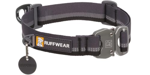 RUFFWEAR Top Rope großes Hundehalsband, bequemes und Starkes Gurtband für Spaziergänge mit dem Hund, Größe L (51–66 cm), Basaltgrau RUFFWEAR Top Rope großes Hundehalsband, bequemes und Starkes Gurtband für Spaziergänge mit dem Hund, Größe L (51–66 cm), Basaltgrau von RUFFWEAR