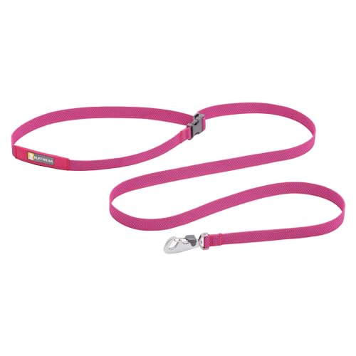 Ruffwear Flagline Hundeleine, schnelle, leichte, Starke Leine, 2-in-1 Hand- oder Taillenleine zum Laufen, Ufbewahrungstasche und sicher abschließbarer Crux-Clip, Alpenglow Pink Ruffwear Flagline Hundeleine, schnelle, leichte, Starke Leine, 2-in-1 Hand- oder Taillenleine zum Laufen, Ufbewahrungstasche und sicher abschließbarer Crux-Clip, Alpenglow Pink von RUFFWEAR
