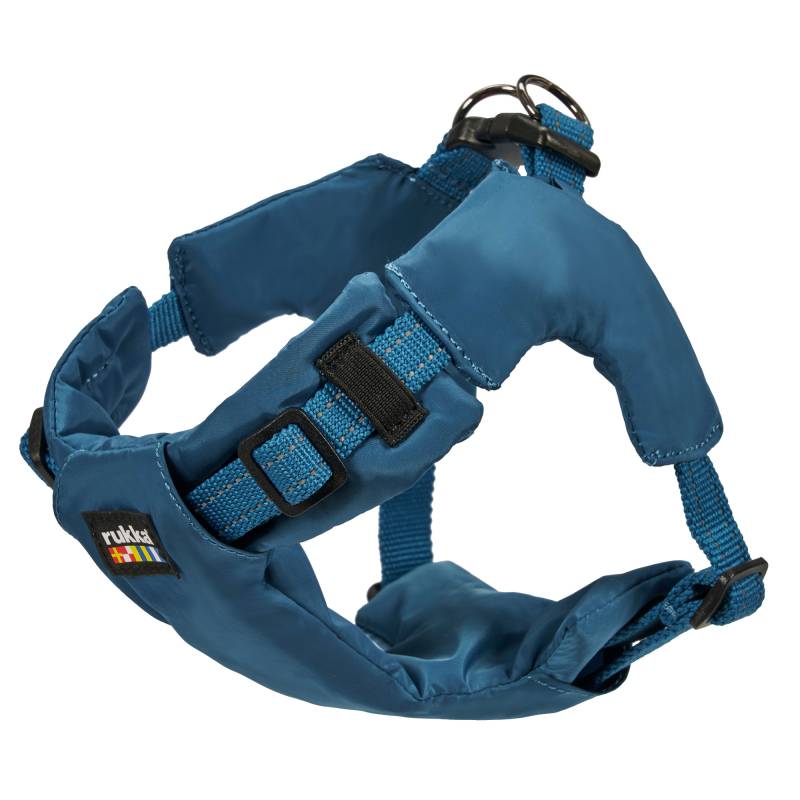 Rukka Hundegeschirr Puff Mini - Größe XS 30 - 40 cm Brustumfang, petrolblau von RUKKA