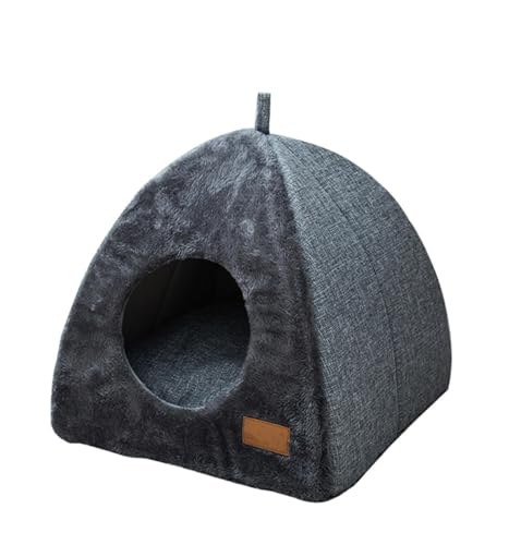 Katzenhöhle Faltbares Tierheim Mit Abnehmbarem Matte Bett Kleines Haustier Innen Im Katzen Bett, GemüTlich Katzenkorb,S Katzenhöhle Faltbares Tierheim Mit Abnehmbarem Matte Bett Kleines Haustier Innen Im Katzen Bett, GemüTlich Katzenkorb,S von RUNCH