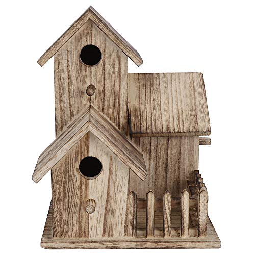 Worii Outdoor-Vogelhaus, ungiftiger Vogelnistkasten, bietet Unterschlupf, Vogelhaus, for andere Wildtiere, Vögel, Papageien, Schwalben/368/2021 von RUNSIBA