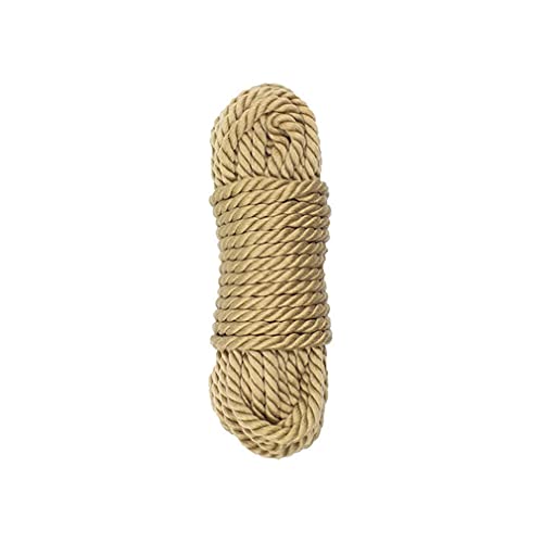 RURAUOGR 10 Meter 8mm Baumwollseil SM Spiele Seil für Packgepäck, Nähen, Bindung Sexspielzeug (1 Stück) von RURAUOGR