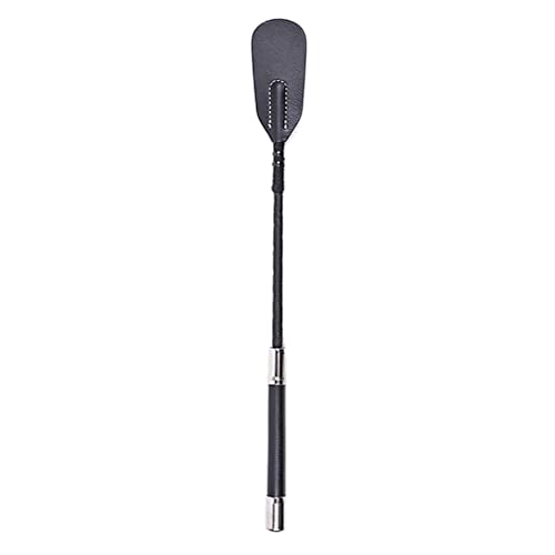 RURAUOGR PU Leder Peitsche für Sex, Erotische Reitpeitsche Flirten Flogger SM Sexspielzeug für Paare (Länge: 53 cm) von RURAUOGR