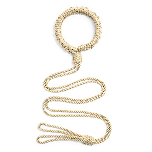 RURAUOGR SM Halsband Baumwollseil Halsbänder Einstellbar Fetisch Sex Spielzeug für Frauen Männer (Leinen) von RURAUOGR