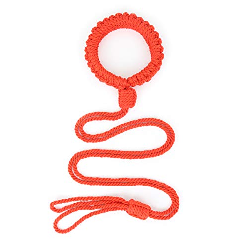 RURAUOGR SM Halsband Baumwollseil Halsbänder Einstellbar Fetisch Sex Spielzeug für Frauen Männer (Rot) von RURAUOGR