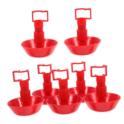 Vogelkäfig-Futterspender, Wellensittich-Futterspender for Käfige, 10 Stück, Hühner-, Haustier-, Wachtel-, Geflügelbehälter, Hühnerwasserfutter-Futterspender, Hühnerbrühe, Vogelfutternapf Vogelkäfig-Futterspender, Wellensittich-Futterspender for Käfige, 10 Stück, Hühner-, Haustier-, Wachtel-, Geflügelbehälter, Hühnerwasserfutter-Futterspender, Hühnerbrühe, Vogelfutternapf von RURUR