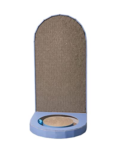 Kratzbaum Cat Scratcher Pad Recycling Wellpappe Lounge Bed Kratzunterlage Für Möbelschutz Kratzstamm Im Innenbereich (Blue : Blue) von RUTAVM