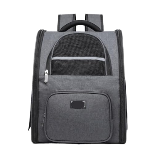 Katzentasche, Hundetragetasche, Haustier-Tragetasche, Katzenrucksack, faltbar, Reise-Katzenrucksack mit atmungsaktivem Netzgewebe, große Katzentragetasche, Haustiertasche (Farbe: C) von RUVOO