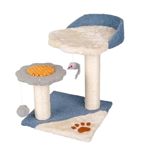 Kratzbaum Katzenbaum Katzen Kratzbaum Katzenklettergerüst, Katzenkratzbaum, Katzenbaum, Katzenregal, Katzensprungplattform, Katzenzubehör Kratzbäume Katzenkratzbaum Kletterbaum (Color : Blue, Size : Kratzbaum Katzenbaum Katzen Kratzbaum Katzenklettergerüst, Katzenkratzbaum, Katzenbaum, Katzenregal, Katzensprungplattform, Katzenzubehör Kratzbäume Katzenkratzbaum Kletterbaum (Color : Blue, Size : von RUVOO