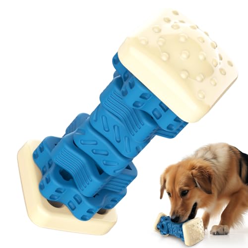 RUXAN Hundespielzeug Unzerstörbar für Große Hunde, 3 in 1 Tough Puzzle Hundespielzeug Intelligenz mit Rindergeschmack Hunde Kauspielzeug, Reinigt Zähne und Zahnfleisch RUXAN Hundespielzeug Unzerstörbar für Große Hunde, 3 in 1 Tough Puzzle Hundespielzeug Intelligenz mit Rindergeschmack Hunde Kauspielzeug, Reinigt Zähne und Zahnfleisch von RUXAN