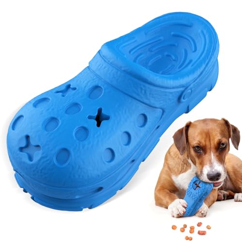 RUXAN Unzerstörbares Hundespielzeug für Aggressive Kauer - Futter Treat Dispensing Hund Interaktives Spielzeug Naturkautschuk Hundespielzeug für Kleine/Mittlere/Große Hunde von RUXAN