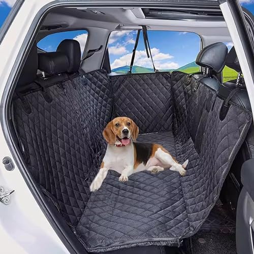 RUYICZB Hundedecke Auto Rückbank Autoschondecke Hund Mit Sichtfenster, Seitenschutz Autohängematte Für Hunde Kratzfest Wasserdicht rutschfest Universal Hunde Autodecke Rücksitz,Schwarz RUYICZB Hundedecke Auto Rückbank Autoschondecke Hund Mit Sichtfenster, Seitenschutz Autohängematte Für Hunde Kratzfest Wasserdicht rutschfest Universal Hunde Autodecke Rücksitz,Schwarz von RUYICZB
