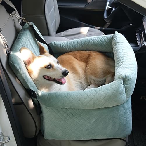 RUYICZB 2-In-1 Autositz Und Bett Für Hunde, Erhöhter Hunde Autositz Waschbarem Bezug Und rutschfest, Sitzerhöhung Für Katzen, Hundesitz Auto Vordersitz & Rückbank,50X45x35cm RUYICZB 2-In-1 Autositz Und Bett Für Hunde, Erhöhter Hunde Autositz Waschbarem Bezug Und rutschfest, Sitzerhöhung Für Katzen, Hundesitz Auto Vordersitz & Rückbank,50X45x35cm von RUYICZB