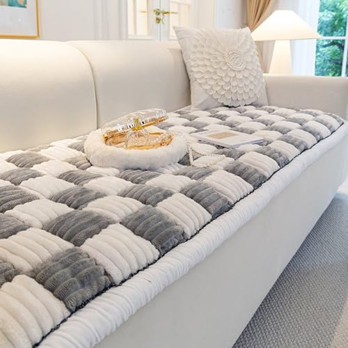 RUYICZB Hund Lustig Couch Abdeckung Magische Sofagarten Baumwolle Schützende Haustier Couch Abdeckung Groß Kariert Quadrat Haustier Matte Bett Couch Abdeckung,Grau,50x50cm/19.7x19.7in RUYICZB Hund Lustig Couch Abdeckung Magische Sofagarten Baumwolle Schützende Haustier Couch Abdeckung Groß Kariert Quadrat Haustier Matte Bett Couch Abdeckung,Grau,50x50cm/19.7x19.7in von RUYICZB