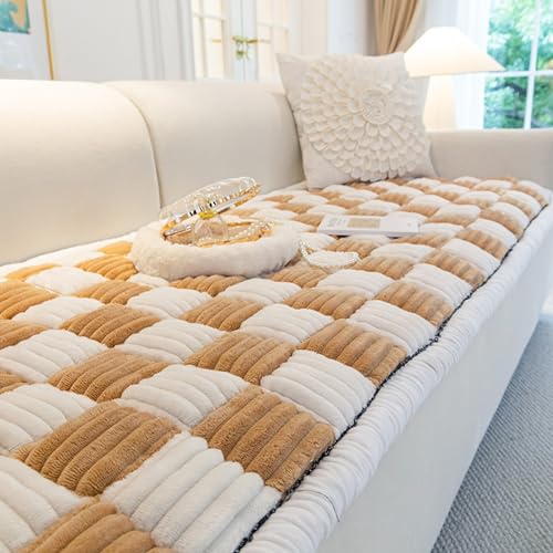 RUYICZB Hund Lustig Couch Abdeckung Magische Sofagarten Baumwolle Schützende Haustier Couch Abdeckung Groß Kariert Quadrat Haustier Matte Bett Couch Abdeckung,Kaffee,70x180 cm/27.6x70.9in RUYICZB Hund Lustig Couch Abdeckung Magische Sofagarten Baumwolle Schützende Haustier Couch Abdeckung Groß Kariert Quadrat Haustier Matte Bett Couch Abdeckung,Kaffee,70x180 cm/27.6x70.9in von RUYICZB