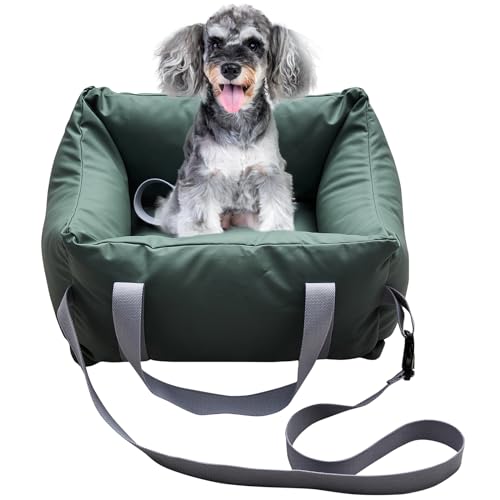 RUYICZB Hunde Autositz, Hundesitz Kleine & Mittlere Hunde Für Autoschutz, Stabiler Wasserdichter Hundesitz Auto Mit Sicherheitsgurt, Reise & Transport Für Hunde,Grün RUYICZB Hunde Autositz, Hundesitz Kleine & Mittlere Hunde Für Autoschutz, Stabiler Wasserdichter Hundesitz Auto Mit Sicherheitsgurt, Reise & Transport Für Hunde,Grün von RUYICZB