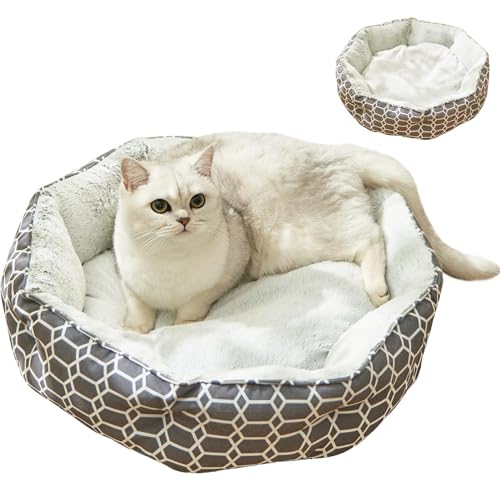 RUYICZB Hundebett Mittelgroße Hunde, Hundematte Waschbar Flauschig Hundekorb, Rutschfestes Hundekörbchen Hundebetten Anti-Angst Hundebett Für Mittelgroße Hunde Und Katzen,Round,M RUYICZB Hundebett Mittelgroße Hunde, Hundematte Waschbar Flauschig Hundekorb, Rutschfestes Hundekörbchen Hundebetten Anti-Angst Hundebett Für Mittelgroße Hunde Und Katzen,Round,M von RUYICZB