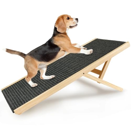 RUYICZB Hunderampe 100 cm Lang Hundetreppe Auto Klappbar Für Katzen Große Und Kleine Hunde,Haustiere Hundeeinstiegshilfe Bett Sofa Rampe Hund Tierrampe rutschfest RUYICZB Hunderampe 100 cm Lang Hundetreppe Auto Klappbar Für Katzen Große Und Kleine Hunde,Haustiere Hundeeinstiegshilfe Bett Sofa Rampe Hund Tierrampe rutschfest von RUYICZB