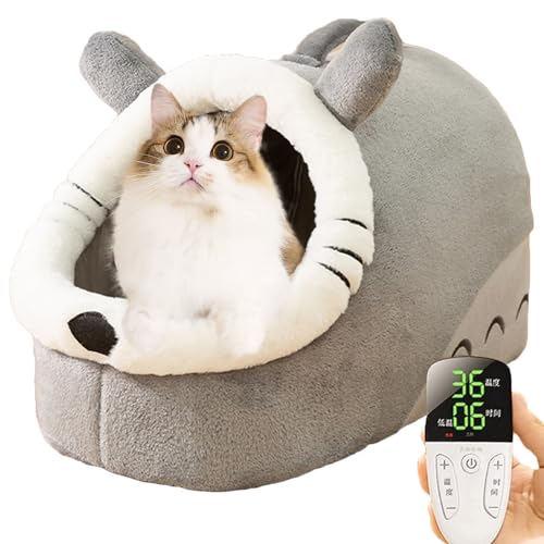 RUYICZB Katzenhaus Indoor, Beheiztes Katzenhaus Mit Elektrischer Heizung, Winterfest Haustierhaus Katzenbett Höhle Katzenhaus Gemütlicher Untersch Für Katzen, Welpen,Cat,M RUYICZB Katzenhaus Indoor, Beheiztes Katzenhaus Mit Elektrischer Heizung, Winterfest Haustierhaus Katzenbett Höhle Katzenhaus Gemütlicher Untersch Für Katzen, Welpen,Cat,M von RUYICZB