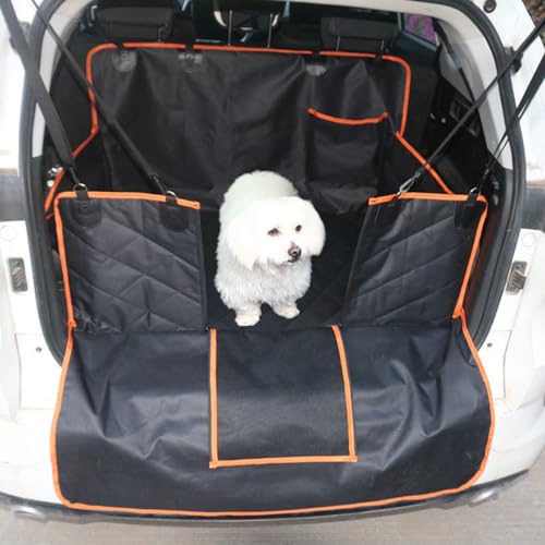 RUYICZB Kofferraumschutz Hund, Kofferraum Schutzmatte, Autodecke Für Hunde Mit Aufbewahrungstasche Und Sichtfenster, 180 X 170 cm Wasserdicht Y Kratzfest Hundedecke Auto Kofferraum RUYICZB Kofferraumschutz Hund, Kofferraum Schutzmatte, Autodecke Für Hunde Mit Aufbewahrungstasche Und Sichtfenster, 180 X 170 cm Wasserdicht Y Kratzfest Hundedecke Auto Kofferraum von RUYICZB