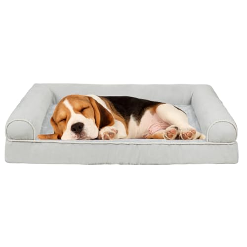 RUYICZB Orthopädisches Hundebett, Waschbar Hundesofa Hohen Rand Hundekissen Hundekorb Abnehmbar Und rutschfeste Unterseite Grosse Hunde & Mittelgroße Mittlere Hunde,Light Gray,S RUYICZB Orthopädisches Hundebett, Waschbar Hundesofa Hohen Rand Hundekissen Hundekorb Abnehmbar Und rutschfeste Unterseite Grosse Hunde & Mittelgroße Mittlere Hunde,Light Gray,S von RUYICZB