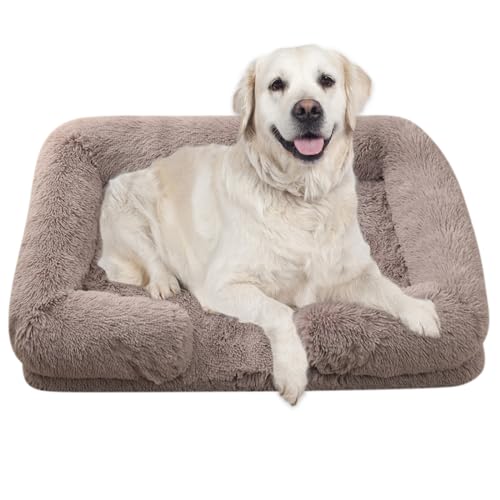 RUYICZB Orthopädisches Hundebett Grosse Hunde, Hundekissen, Hundesofa Mittelgroße Hunde, Katzenbett, Hundekörbchen, Anti-Angst Hundekorb, Abnehmbar Und Waschbar,Brown b,2XL 51X35.4X8.7in RUYICZB Orthopädisches Hundebett Grosse Hunde, Hundekissen, Hundesofa Mittelgroße Hunde, Katzenbett, Hundekörbchen, Anti-Angst Hundekorb, Abnehmbar Und Waschbar,Brown b,2XL 51X35.4X8.7in von RUYICZB
