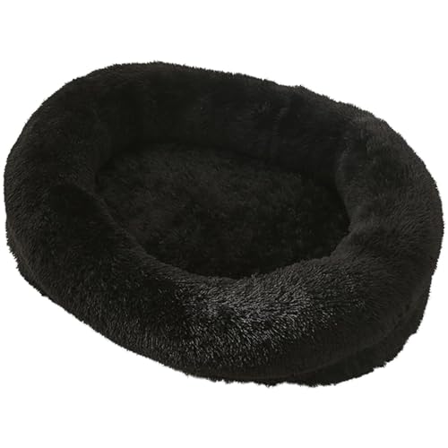 RUYICZB Orthopädisches Hundebett Rund Hundekissen Hundesofa Katzenbett Donut Kuscheliges Hundekorb Waschbar Flauschig Hundematte rutschfeste Unterseite Bezug Abnehmbar,Schwarz,XXL RUYICZB Orthopädisches Hundebett Rund Hundekissen Hundesofa Katzenbett Donut Kuscheliges Hundekorb Waschbar Flauschig Hundematte rutschfeste Unterseite Bezug Abnehmbar,Schwarz,XXL von RUYICZB