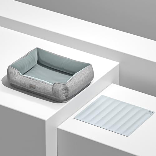 RUYICZB Orthopädisches Hundesofabett aus Memory-Schaum, Hundebett mit vierseitigem Nackenrollenkissen, waschbares Haustier-Sofabett mit abnehmbarem Bezug,Gray a,70x55x25cm RUYICZB Orthopädisches Hundesofabett aus Memory-Schaum, Hundebett mit vierseitigem Nackenrollenkissen, waschbares Haustier-Sofabett mit abnehmbarem Bezug,Gray a,70x55x25cm von RUYICZB