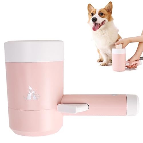 RUYICZB Pfotenreiniger Für Hunde, Automatischer Hundepfotenreiniger, Hundepfoten Reiniger Kleine Hunde, Silikon Haustierpfotenreiniger Pfoten Reinigen Hund Katzen Paw Washer,Rosa RUYICZB Pfotenreiniger Für Hunde, Automatischer Hundepfotenreiniger, Hundepfoten Reiniger Kleine Hunde, Silikon Haustierpfotenreiniger Pfoten Reinigen Hund Katzen Paw Washer,Rosa von RUYICZB