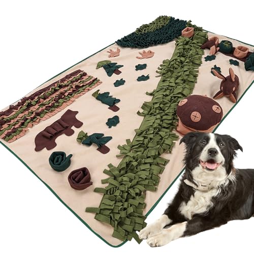 RUYICZB Schnüffelteppich Hund Hundespielzeug Intelligenz Waschbar Trainingsmatte Futtermatte Riechen Trainieren Schnüffeldecke Für Kleine & Große Hunde Gegen Langeweile Und Anregung 154X96cm RUYICZB Schnüffelteppich Hund Hundespielzeug Intelligenz Waschbar Trainingsmatte Futtermatte Riechen Trainieren Schnüffeldecke Für Kleine & Große Hunde Gegen Langeweile Und Anregung 154X96cm von RUYICZB