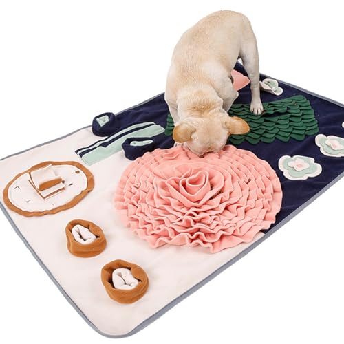 RUYICZB Schnüffelteppich Hunde 104X73cm Hund Riechen Trainieren Matte Futtermatte Trainingsmatte Intelligenzspielzeug Waschbar Faltbar rutschfest Hundespielzeug Schnüffelspielzeug RUYICZB Schnüffelteppich Hunde 104X73cm Hund Riechen Trainieren Matte Futtermatte Trainingsmatte Intelligenzspielzeug Waschbar Faltbar rutschfest Hundespielzeug Schnüffelspielzeug von RUYICZB