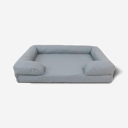 RUYICZB wasserdichte orthopädische Hundebetten aus Schaumstoff, Hundekistenbett mit wasserdichter Einlage und waschbarem Bezug, Hundesofabett mit seitlicher Nackenrolle,112x81x18cm RUYICZB wasserdichte orthopädische Hundebetten aus Schaumstoff, Hundekistenbett mit wasserdichter Einlage und waschbarem Bezug, Hundesofabett mit seitlicher Nackenrolle,112x81x18cm von RUYICZB